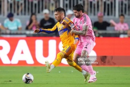 Video bóng đá Inter Miami - Tigres: Suarez lập cú đúp, đội Messi thắng nghẹt thở (Leagues Cup)