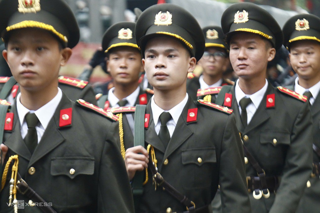 Bộ đội, xe pháo đổ về Ba Đình chuẩn bị hợp luyện - 74