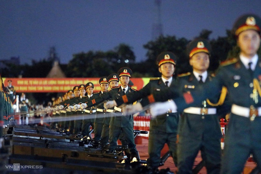 Buổi hợp luyện đầu tiên tại quảng trường Ba Đình - 85