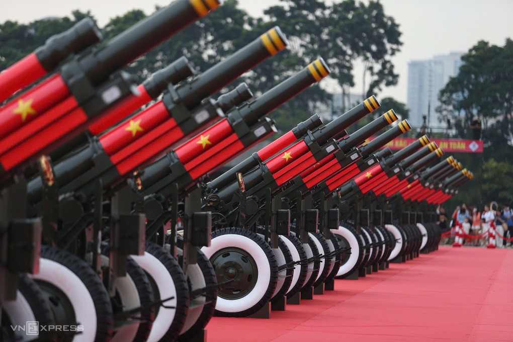 Bộ đội, xe pháo đổ về Ba Đình chuẩn bị hợp luyện - 21