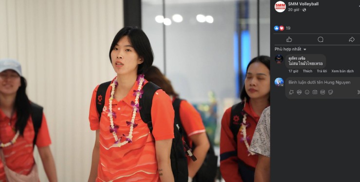 Đội trưởng Thanh Thúy được fan Thái gạ ở lại làm dâu...