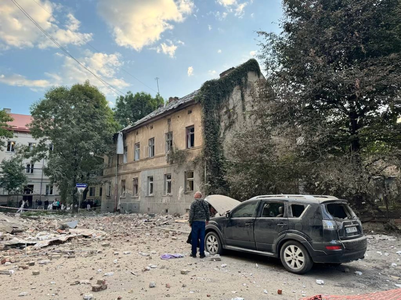 Nga nhắm tới các mục tiêu nằm ở miền tây Ukraine trong đợt tập kích mới nhất. Ảnh: Kyiv Post.