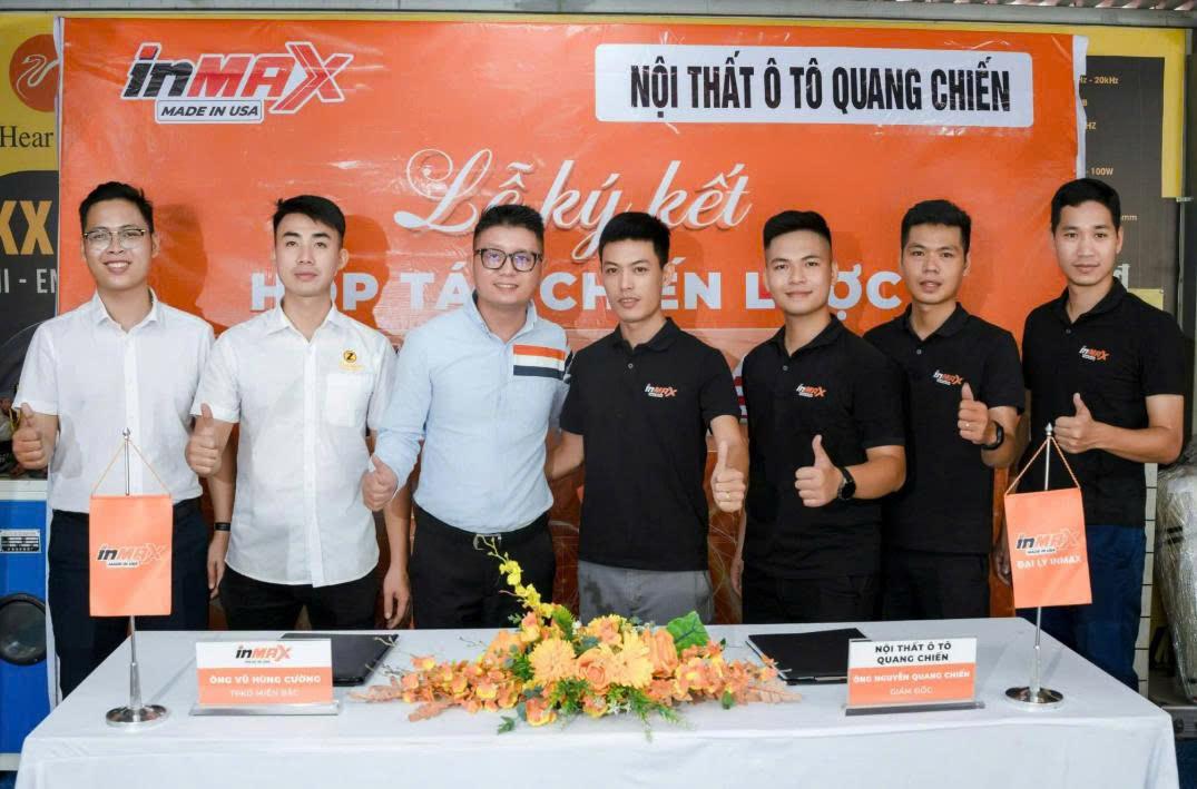 Ông Vũ Hùng Cường trong buổi Lễ Ký Kết hợp tác Chiến lược với Đại lý