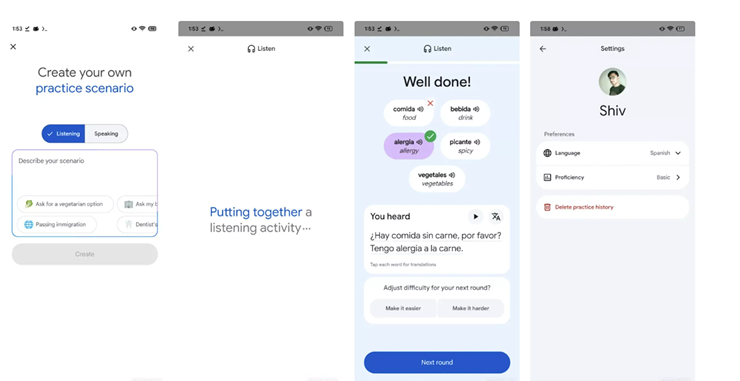 Tính năng học ngoại ngữ mới của Google Dịch.