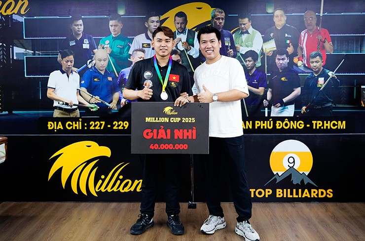 Lê Hoàng Kim giành ngôi á quân