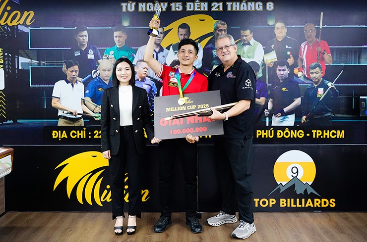 Hot boy bi-a Nguyễn Văn Tài thắng cựu vô địch thế giới, đoạt cú đúp danh hiệu - 2