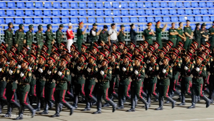 Hai giờ hợp luyện diễu binh tại Ba Đình - 6