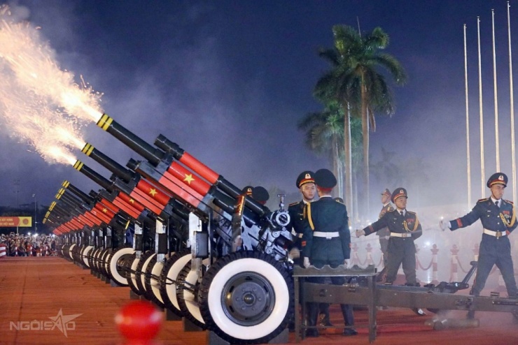 Dàn chiến sĩ rạng rỡ trong ngày hợp luyện diễu binh - 1