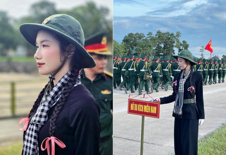 Thiên Phúc nỗ lực luyện tập để hoàn thành tốt nhiệm vụ