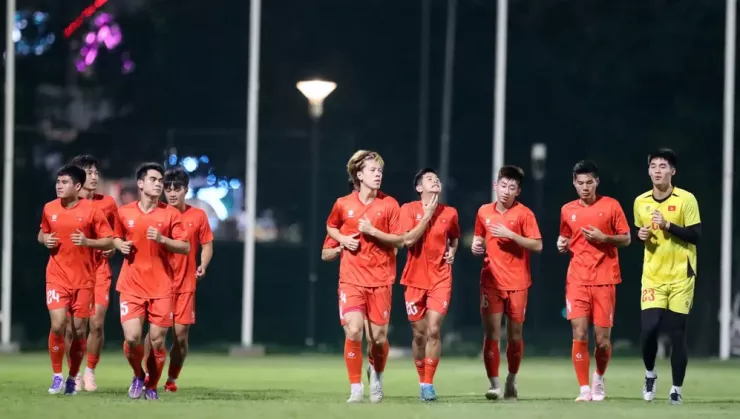 Các tuyển thủ trẻ Việt Nam vừa vô địch giải U-23 Đông Nam Á đang rất sẵn sàng cho cuộc chơi lớn châu Á. Ảnh: CCT