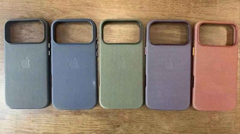 Hình ảnh rò rỉ mẫu ốp lưng TechWoven cho iPhone 17.
