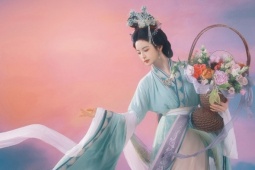 Tạo hình 'như tiên nữ' của Trương Nhã Khâm