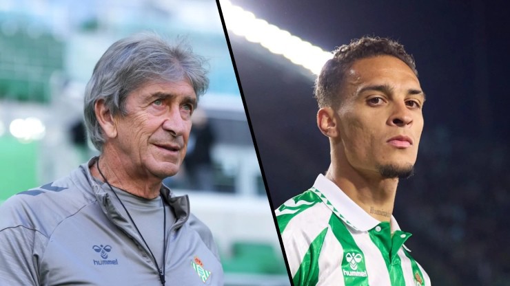 HLV Pellegrini thừa nhận Betis rất muốn tái hợp Antony