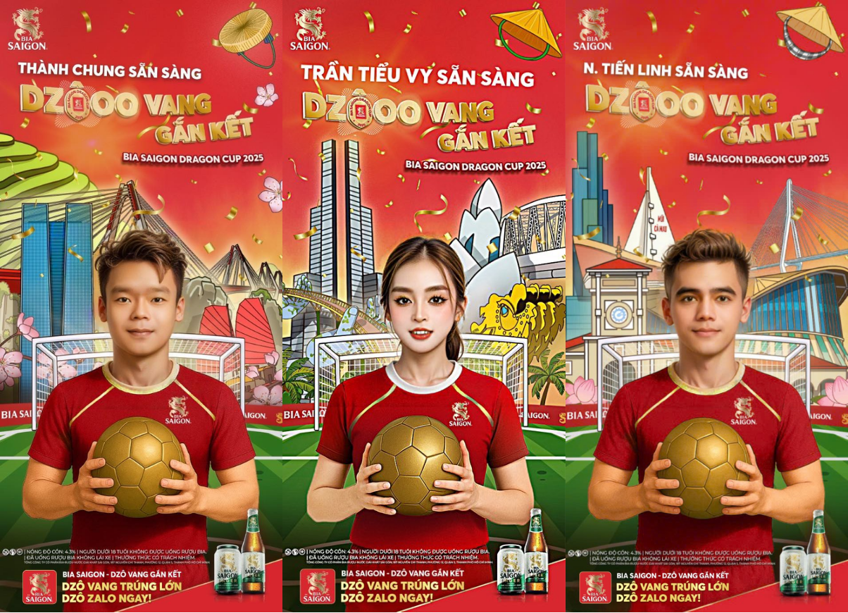 Nhiều nghệ sĩ, người nổi tiếng như Hoa hậu Tiểu Vy hay cầu thủ Tiến Linh, Thành Chung cũng hào hứng tham gia tạo ảnh Zalo AI, góp phần đưa trào lưu lan tỏa trên mạng xã hội.