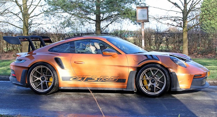 Chiếc Porsche 911 GT3 của Haaland có giá khoảng 160.000 bảng Anh