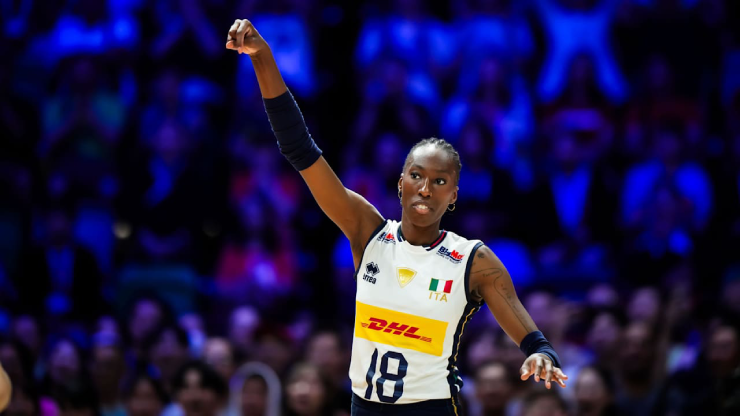 Paola Egonu là siêu sao của tuyển Ý