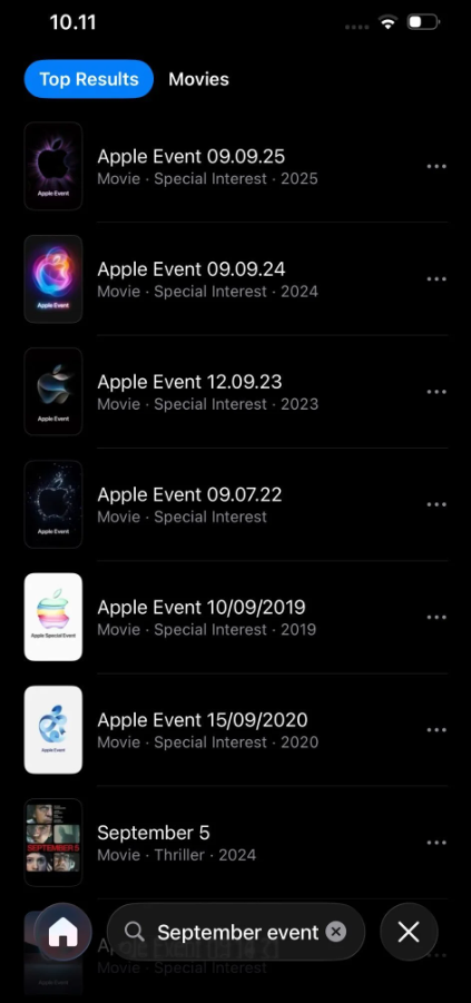 Chính Apple để rò rỉ ngày diễn ra sự kiện tháng 9.