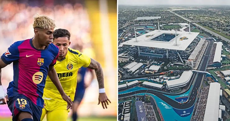 La Liga muốn đưa trận Villarreal gặp Barcelona đến Mỹ
