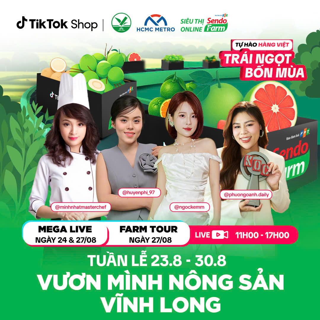 Các nhà sáng tạo nội dung sẵn sàng lên tàu đưa nông sản OCOP lên ga Metro