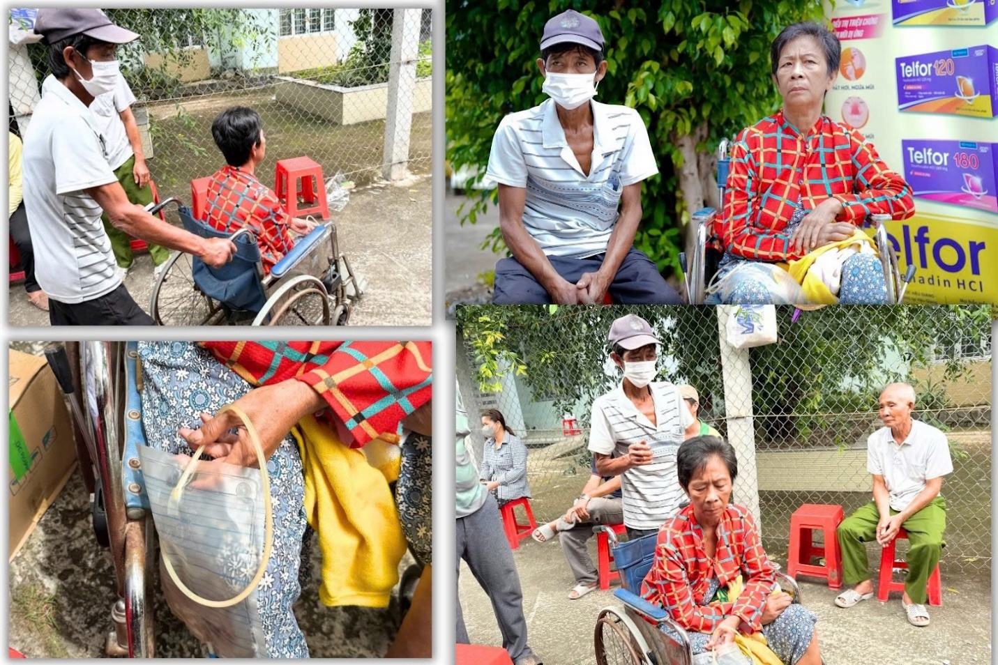 Bốn lần mổ thận không dập tắt nghị lực - vợ chồng ông Phước vẫn tựa vào nhau mà đi tiếp