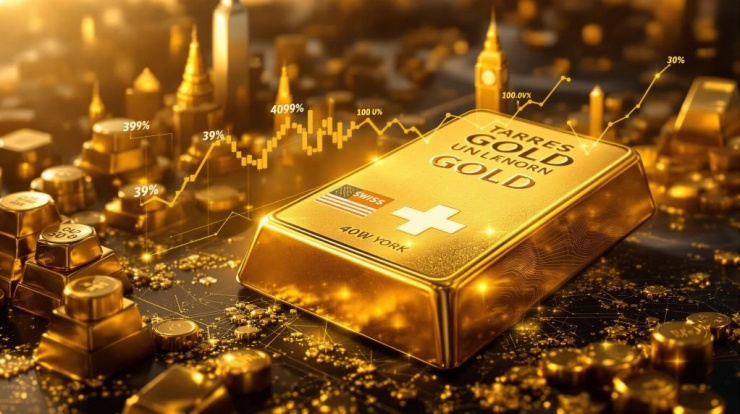 Thuế quan ảnh hưởng tới xuất khẩu vàng.