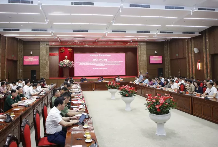 Toàn cảnh cuộc họp. Ảnh: Viết Thành