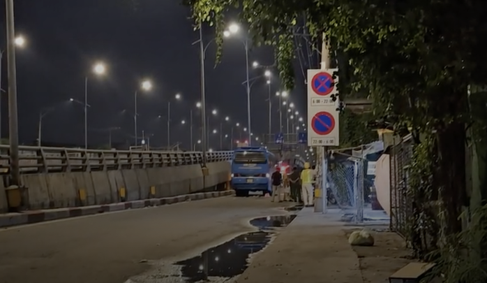 Khu vực xảy ra tai nạn.