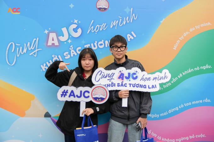 Học sinh dự tư vấn tuyển sinh của Học viện Báo chí và Tuyên truyền, tháng 3/2025. Ảnh: AJC