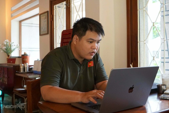 Viên Hồng Quang, 30 tuổi. Ảnh: Hoàng Yến