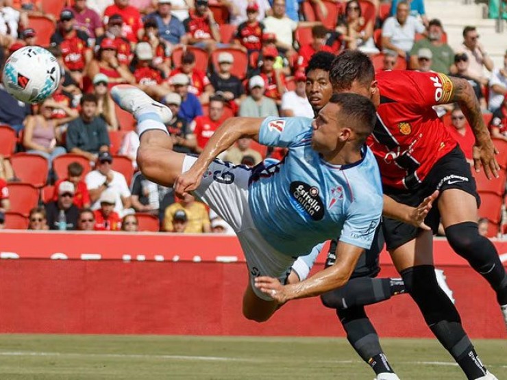 Video bóng đá Mallorca - Celta Vigo: Bước ngoặt từ các hậu vệ, vỡ òa phút 87 (La Liga)