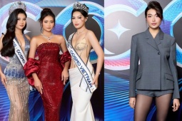 Lệ Hằng mặc đồ ngắn cũn đọ sắc dàn hoa hậu, á hậu