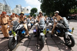 Công an Hà Nội thay đổi giờ, tuyến đường bị cấm phục vụ buổi tổng hợp luyện diễu binh, diễu hành lần 2