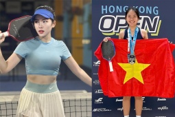 “Nữ thần” Loan Barbie khoe đường cong trên sân pickleball, Jolie Lam vô địch PPA Tour