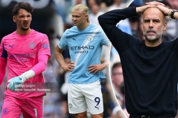 Man City thua thảm: Hiểm họa "người gác đền", Pep lại trả giá vì cả nghĩ