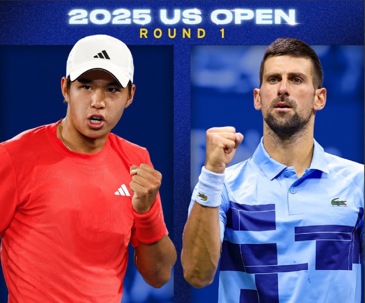 Djokovic (áo xanh) được đánh giá cao hơn nhưng bất ngờ vẫn có thể xảy ra