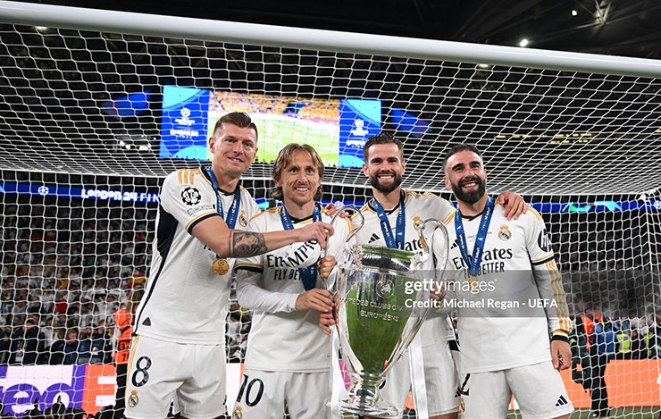 Luka Modric - ngoại lệ hiếm hoi thành công với chiếc áo số 10 ở Bernabeu