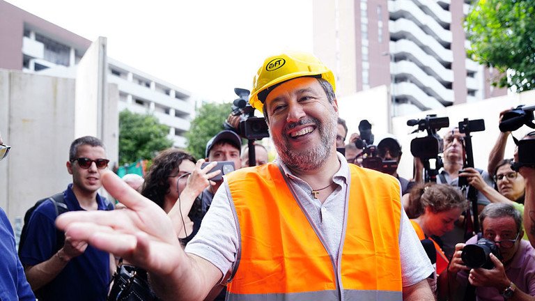 Phó Thủ tướng Italia – ông Matteo Salvini (ảnh: Getty Images / Pier Marco Tacca)