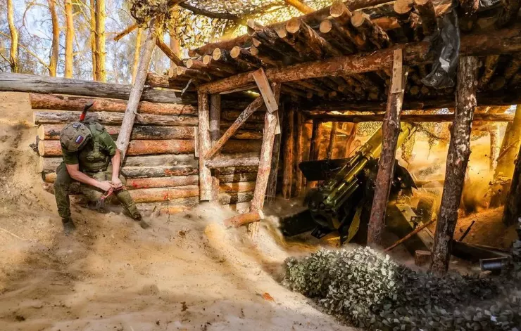 Binh sĩ Nga tham chiến ở Ukraine. Ảnh: TASS