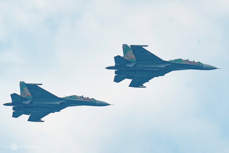 31 máy bay lần đầu hợp luyện trên quảng trường Ba Đình - 20