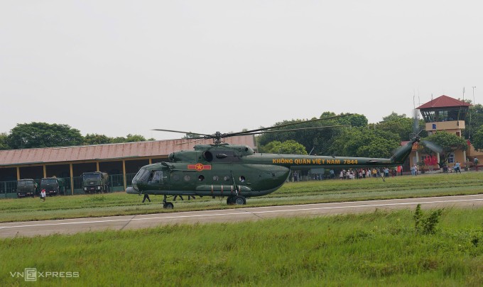 Máy bay khởi động. Ảnh: Ngọc Thành