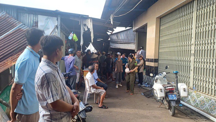 Phúc được xác định là nghi phạm gây ra vụ cháy chợ Thanh Tùng làm thiệt hại hàng chục tỉ đồng