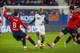 Bóng đá - Trực tiếp bóng đá Osasuna - Valencia: Chủ nhà sớm mở tỉ số (La Liga)