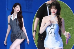 Vóc 'đồng hồ cát' giúp Jang Won Young được ví như 'Barbie sống'