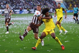 Video bóng đá St. Pauli - Dortmund: Điên rồ màn rượt đuổi 6 bàn (Bundesliga)