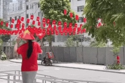 Tháng cuối thai kỳ, Hoa hậu Ngọc Hân vẫn 'bắt trend' yêu nước