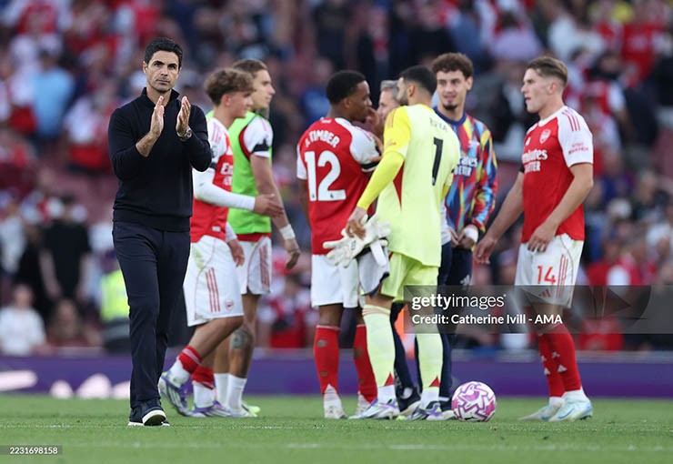 HLV Arteta hạnh phúc với chiến thắng của Arsenal