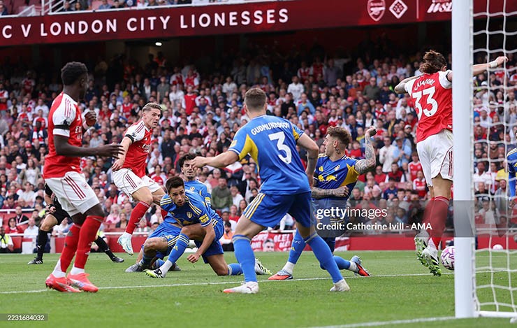 Trực tiếp bóng đá Arsenal - Leeds United: Gyokeres ấn định chiến thắng đậm đà (Hết giờ) - 7