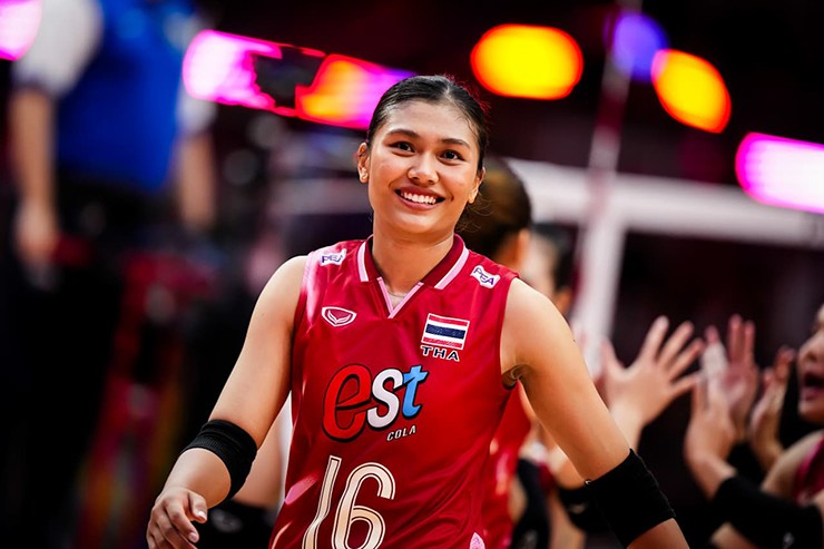 Pimpichaya Kokram là người ghi nhiều điểm nhất cho Thái Lan