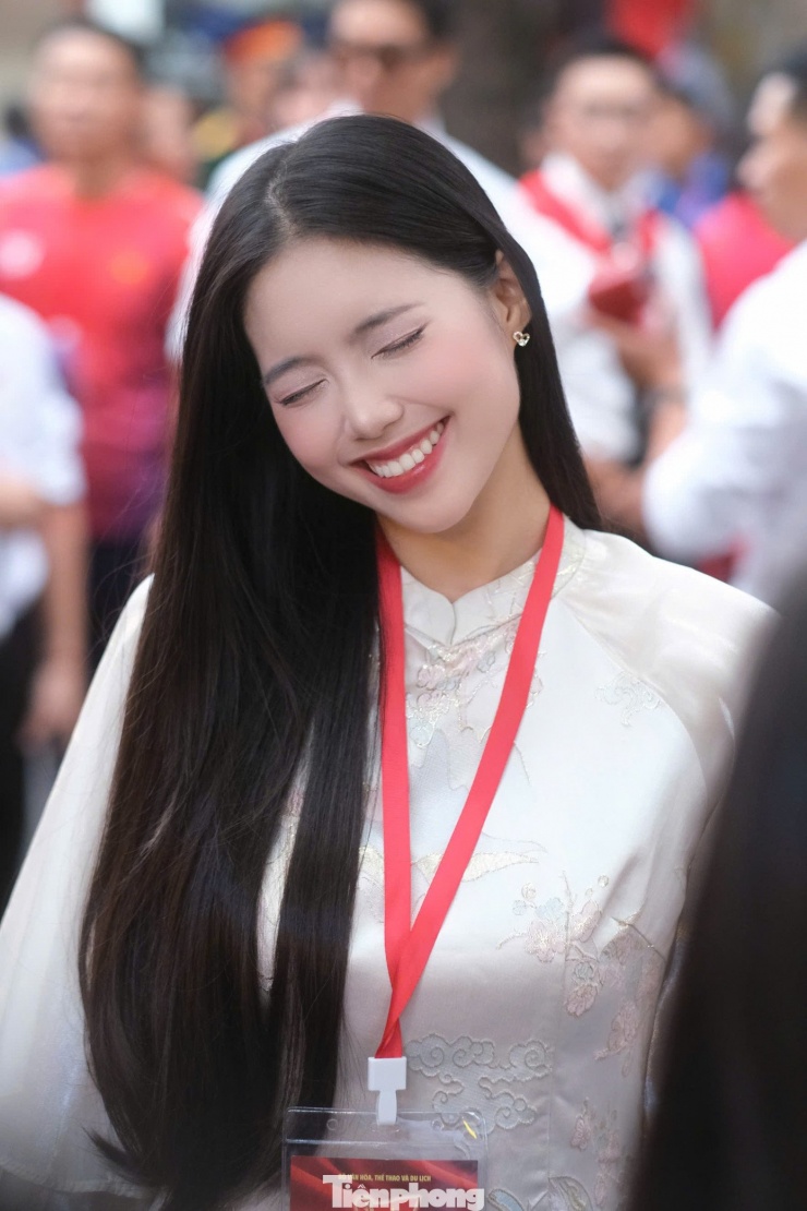 Trần Ngọc Châu Anh tự hào khi góp mặt trong khối văn hóa - thể thao ở Lễ kỷ niệm 80 năm Cách mạng tháng Tám và Quốc khánh 2/9.