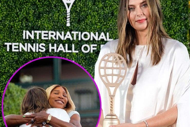 Khoảnh khắc hiếm có: Serena và Sharapova "chị chị em em" ôm nhau vỡ òa